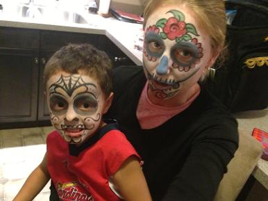 Day of the Dead Face Paintings