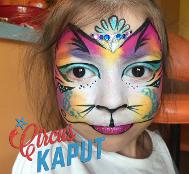 face painting cat